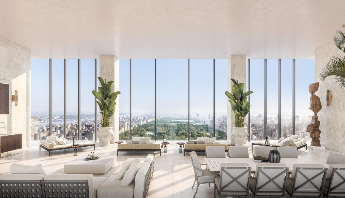 Modern Manhattan Penthouse With Views Of Central Park Image To U